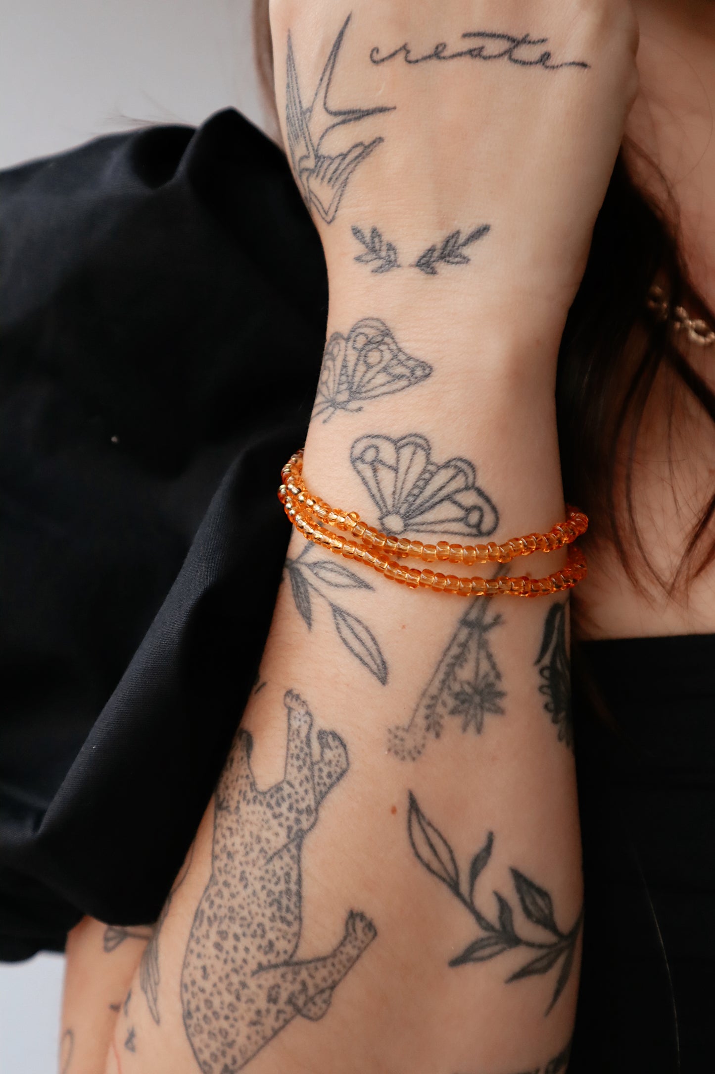 Batti Amber Friendship Bracelet