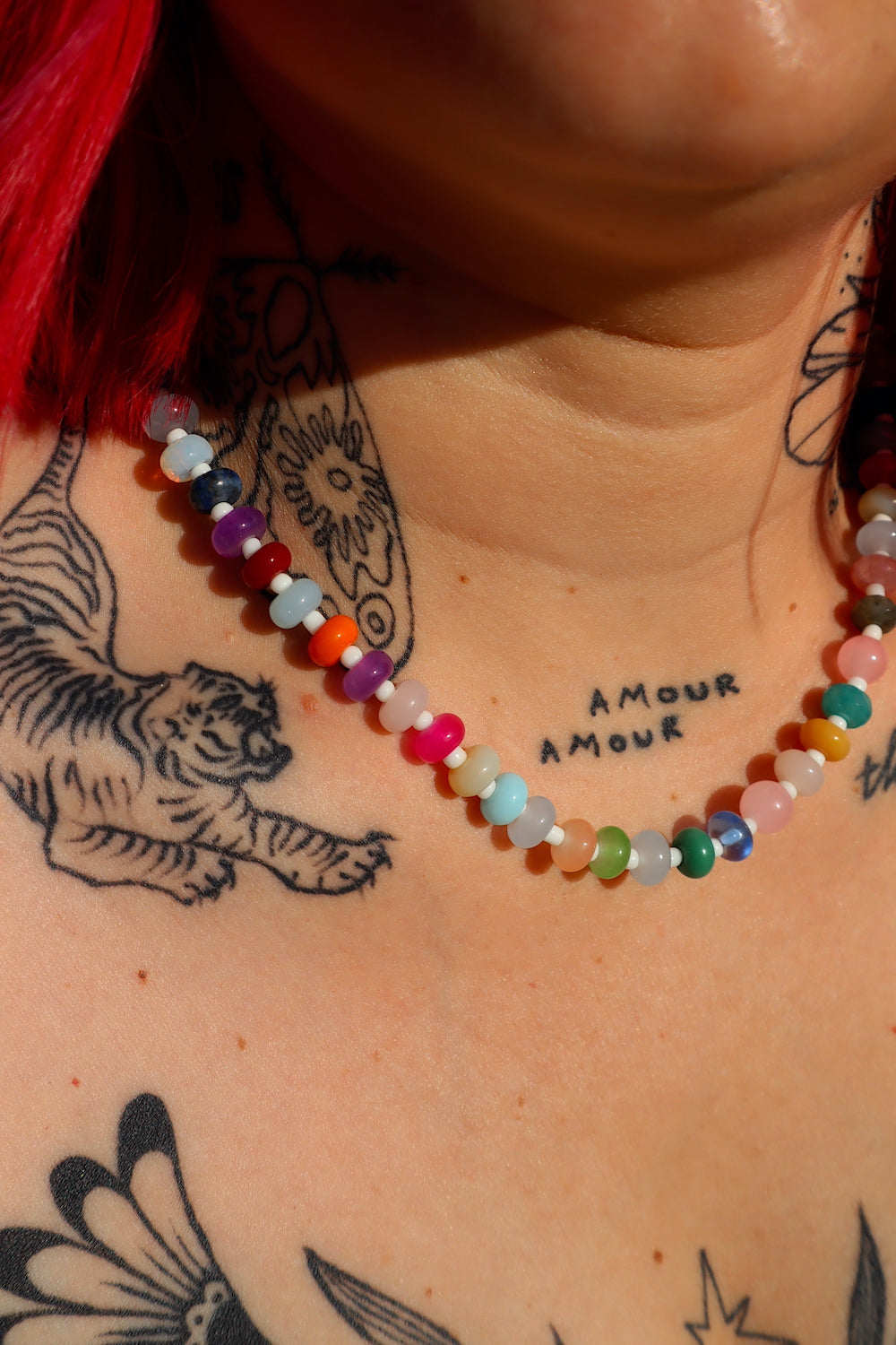 Cruz Necklace- Candy