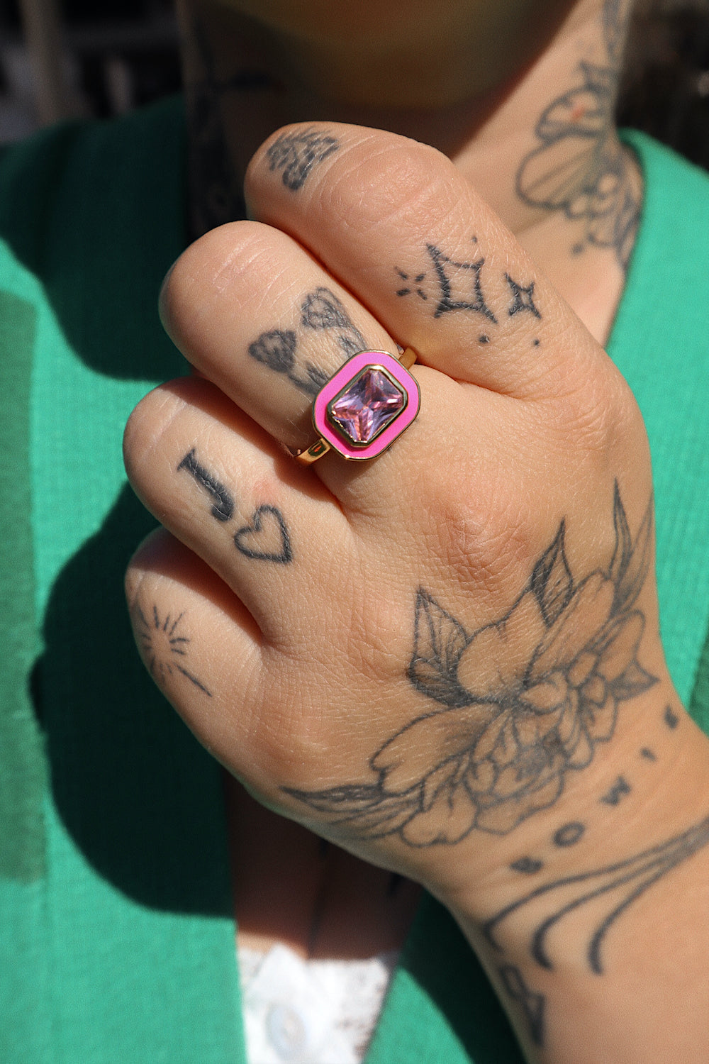 Daisy Adjustable Ring