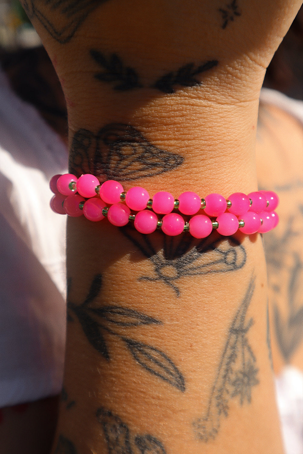 Ella Hot Pink/Green Stacker