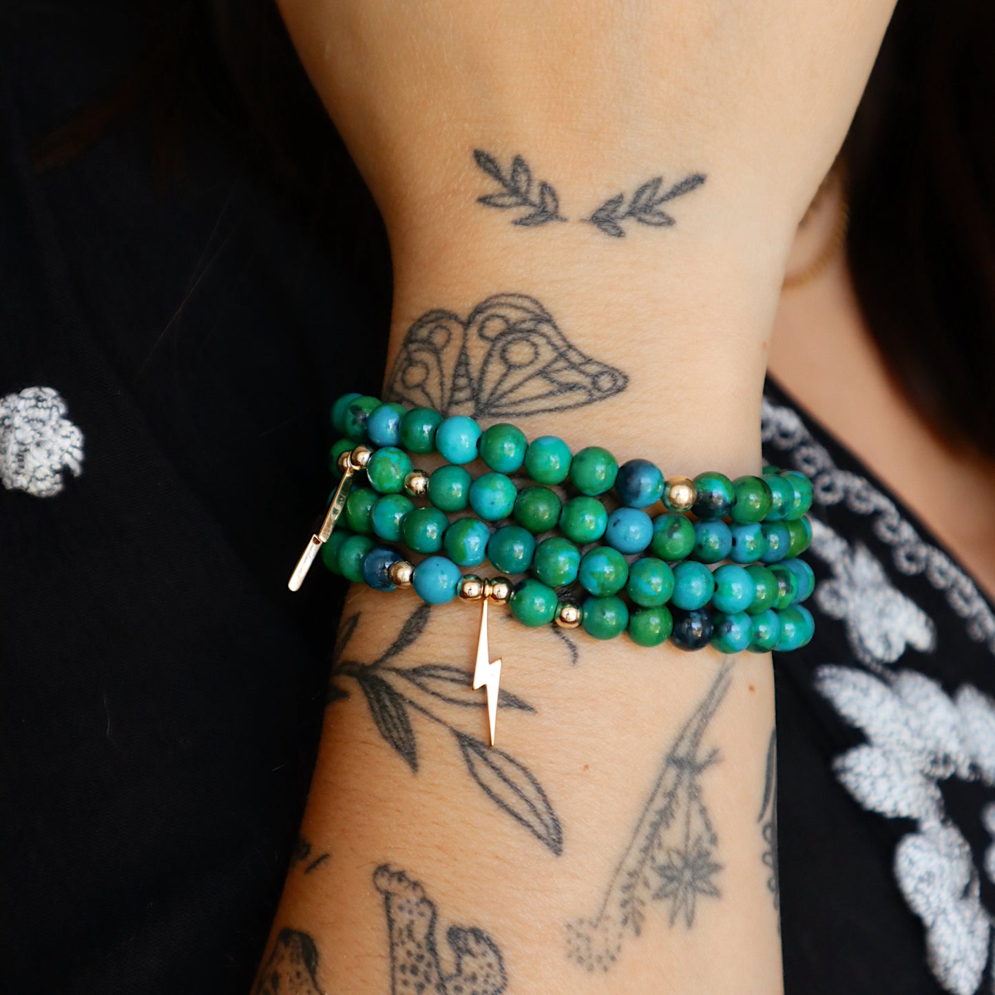 Hunter Ocean Agate Stacker