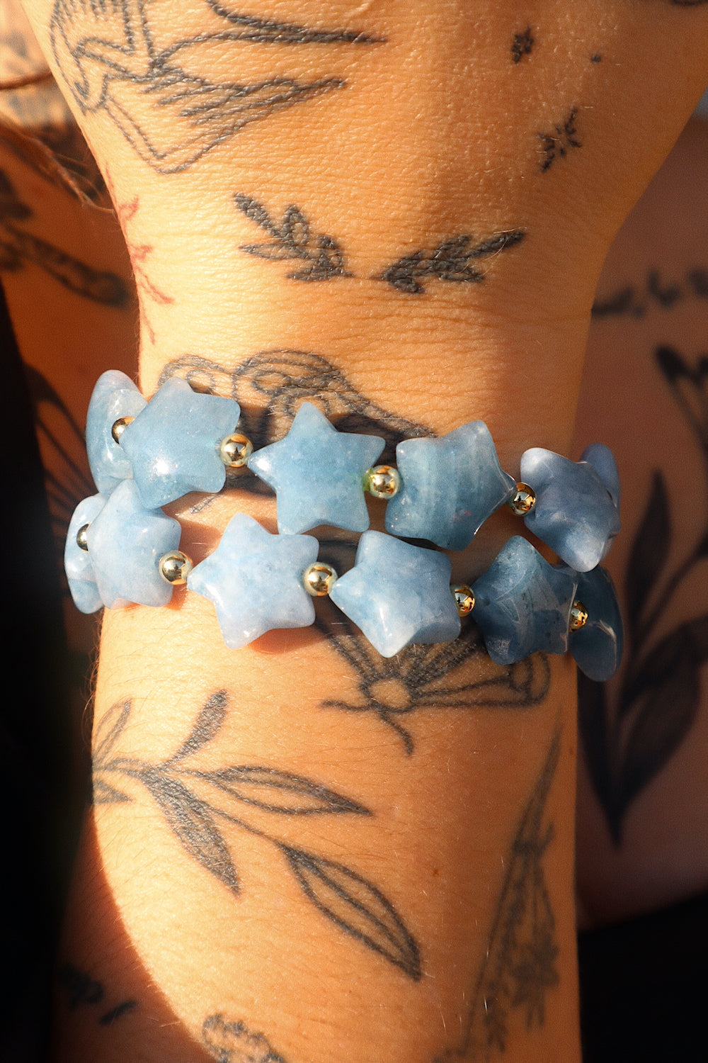 Juna Light Blue Star Stacker