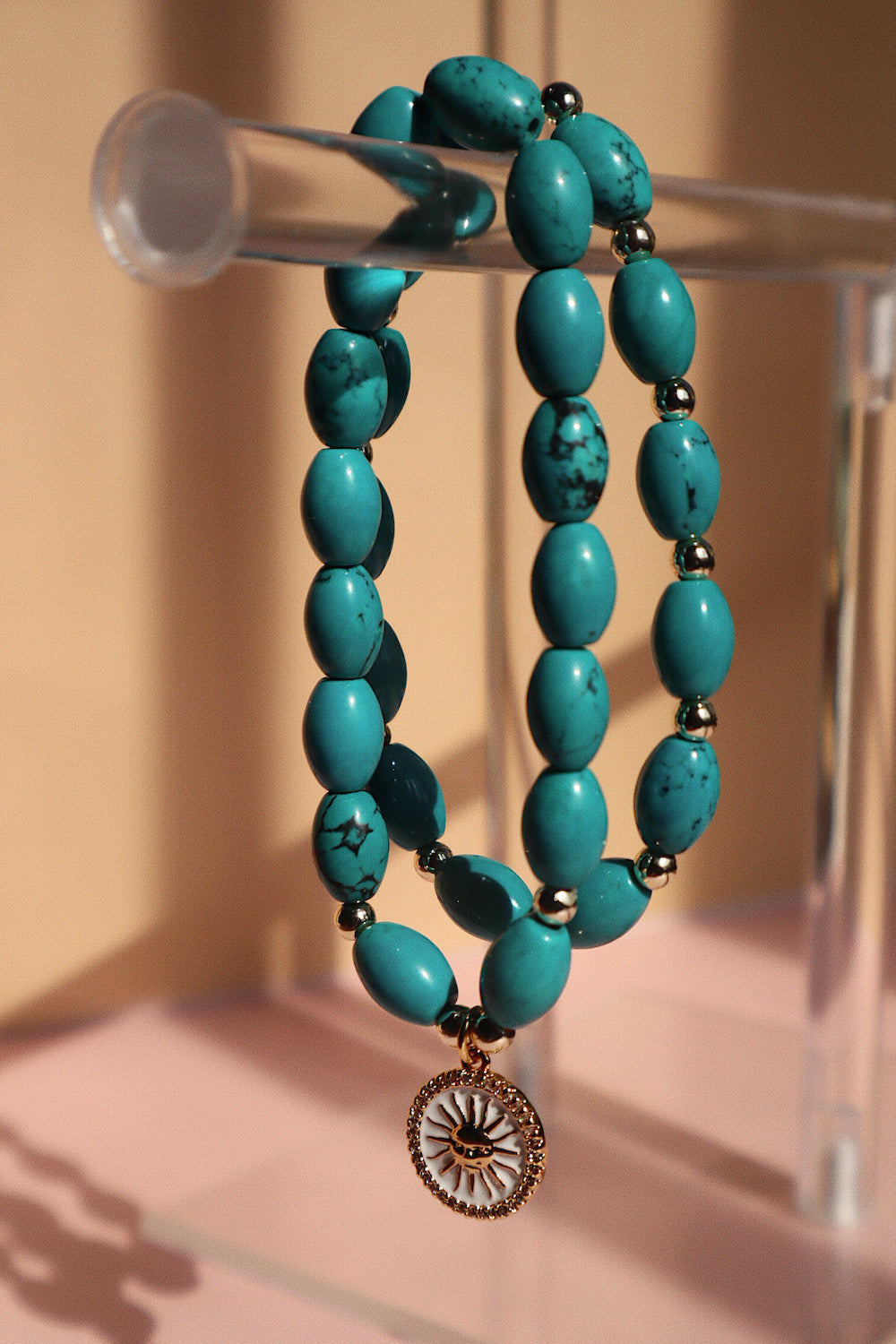 Lia Turquoise Stacker