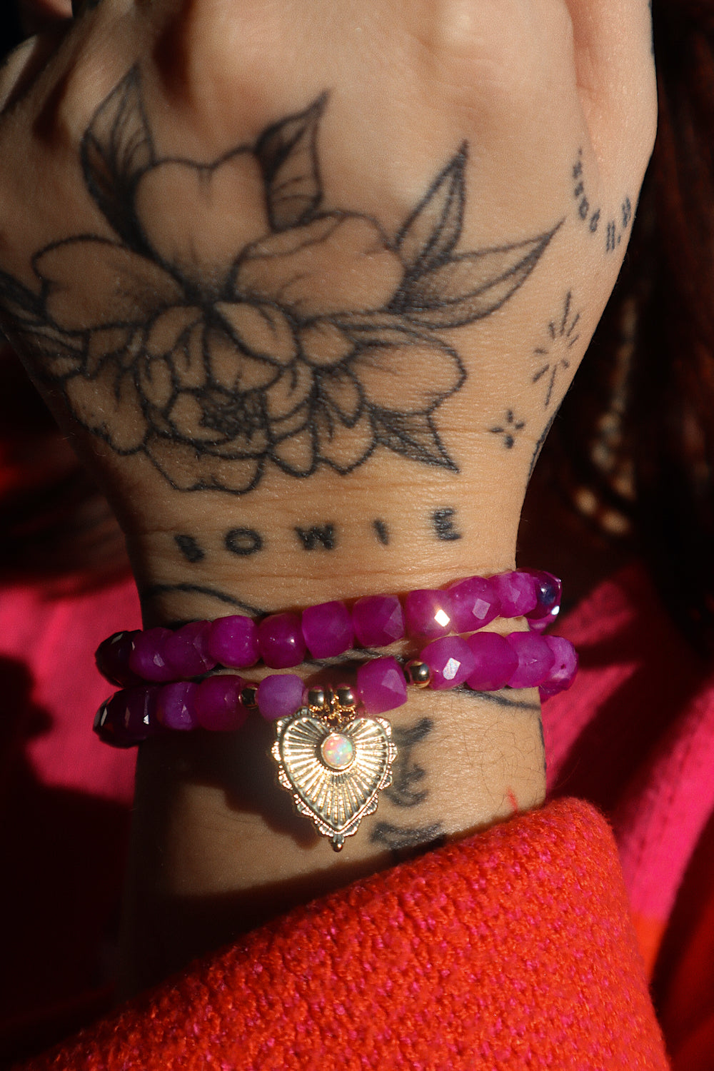 Maxine French Violet Stacker