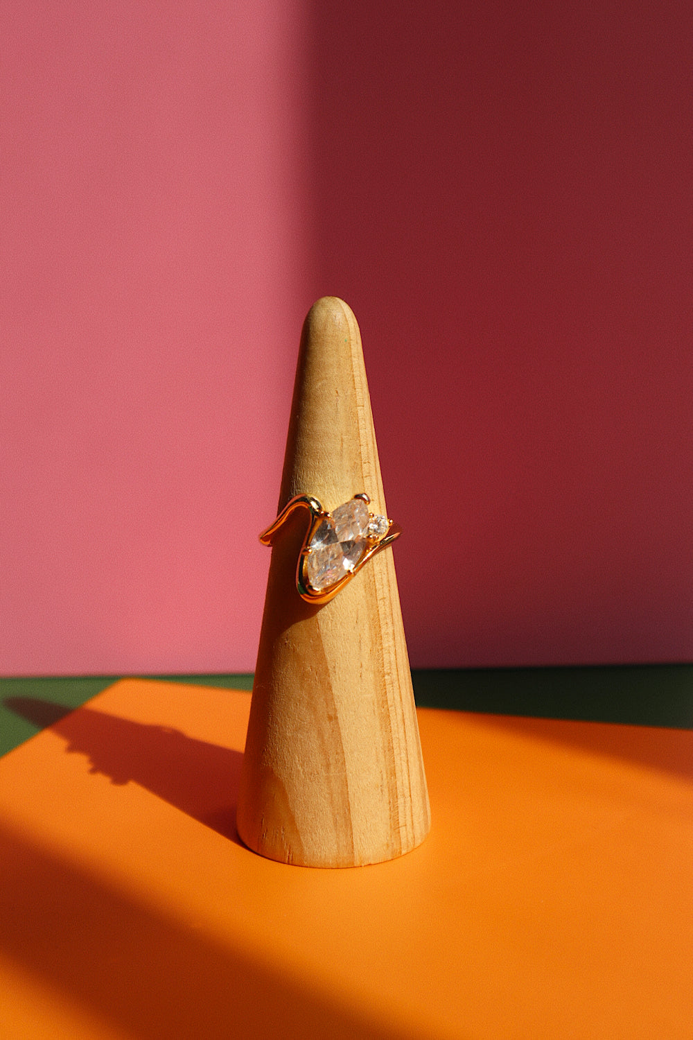 Navy Adjustable Ring