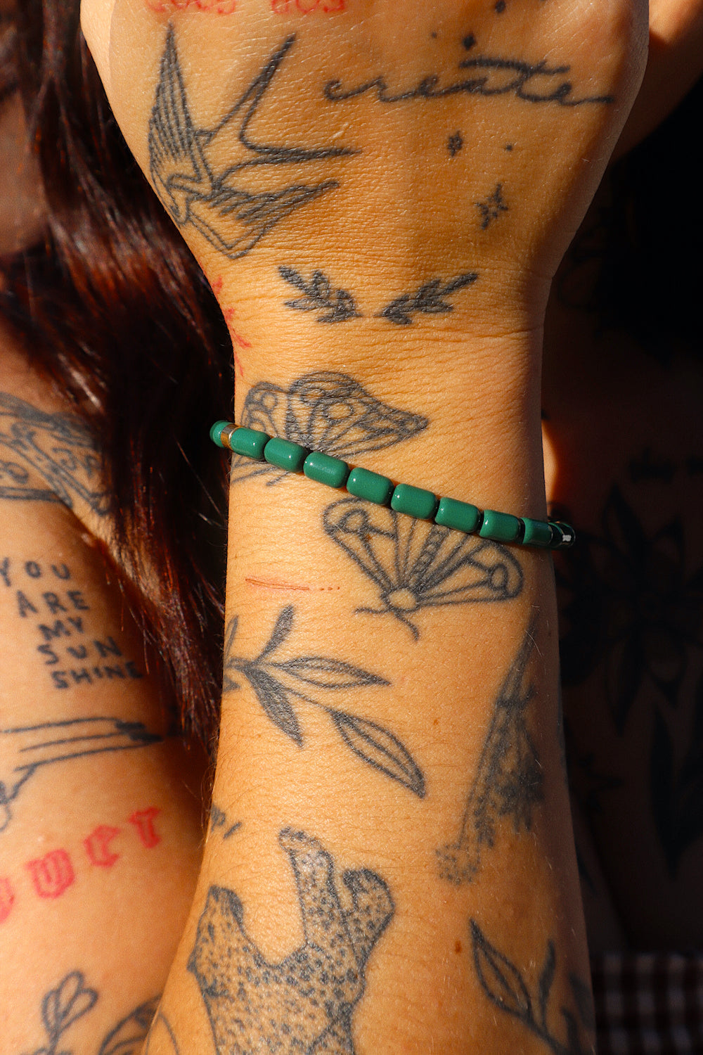 Pill Bracelet- Fern