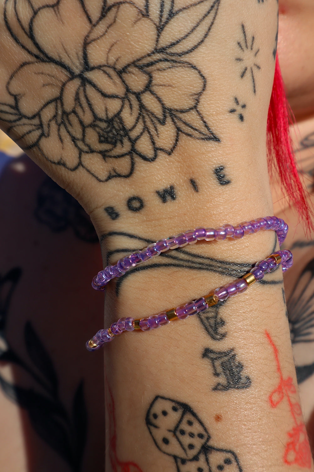 Rainbow Lilac Bitty Stacker
