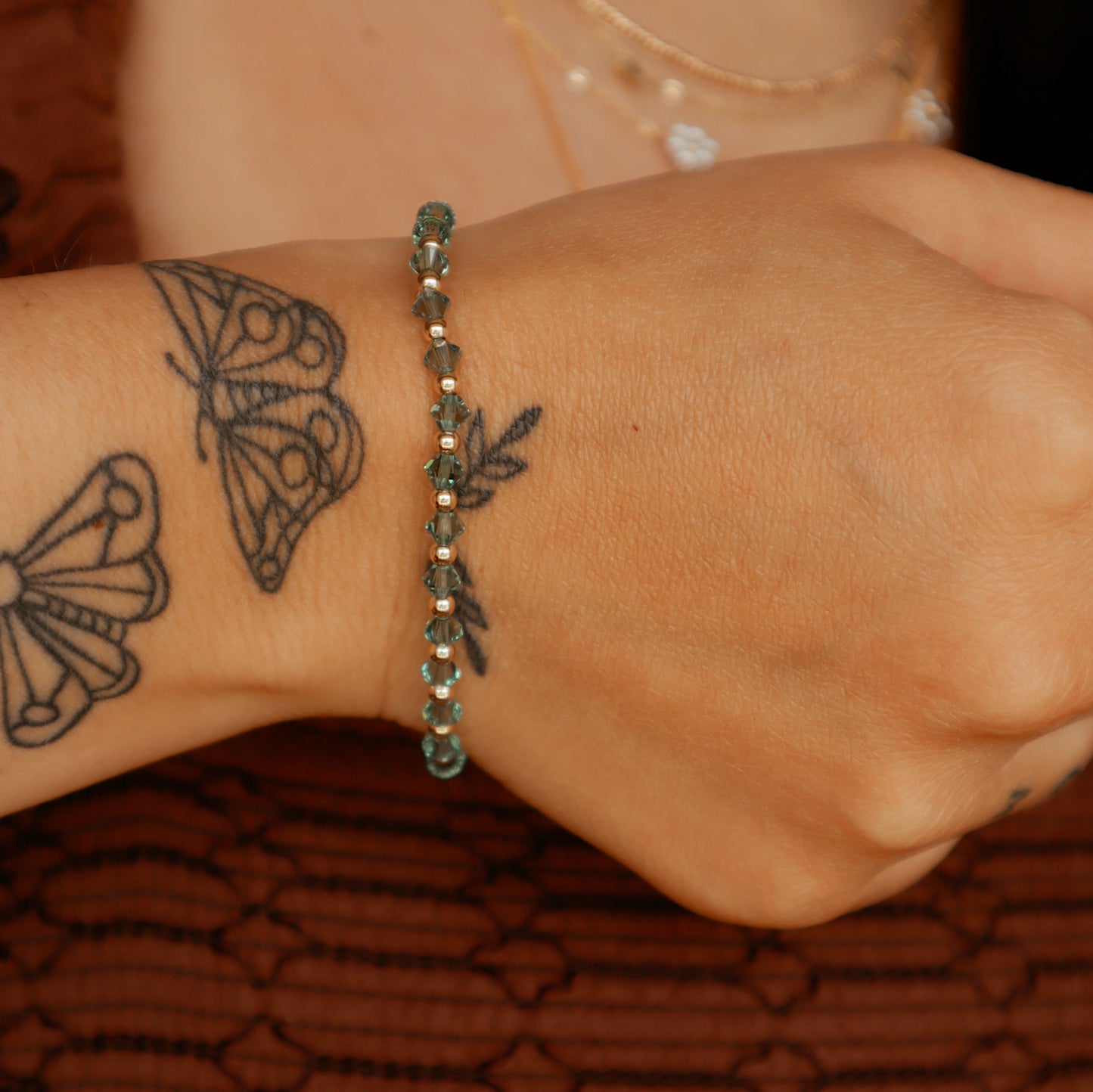 Rowen Seafoam Bitty Swarovski