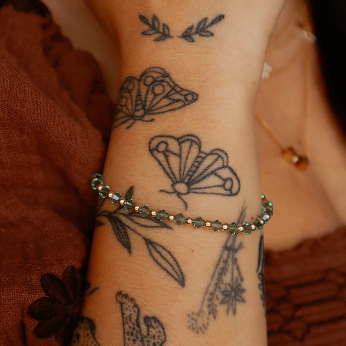 Rowen Seafoam Bitty Swarovski