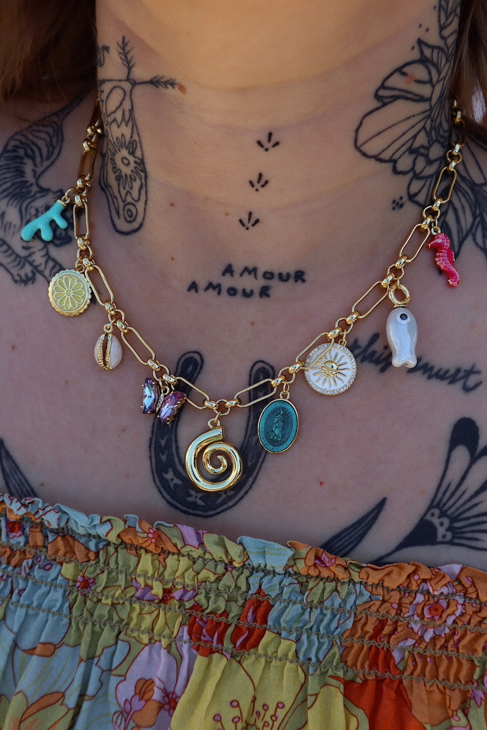 Ten Year Charm Necklace