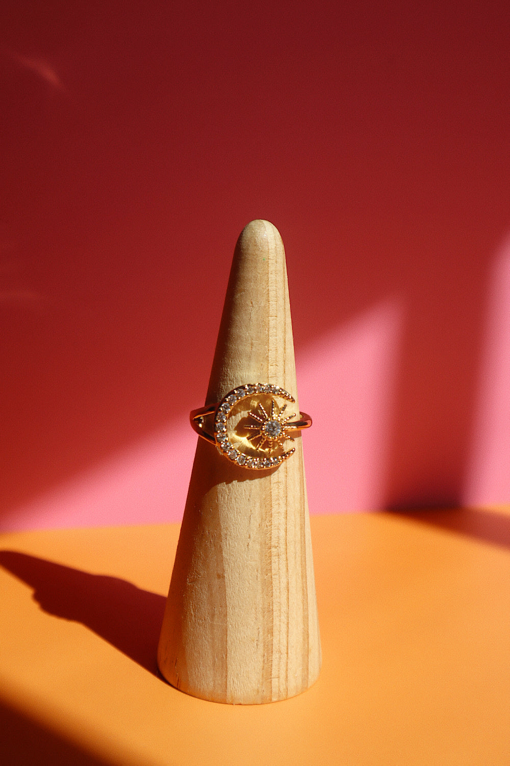 Sun/Moon Adjustable Ring