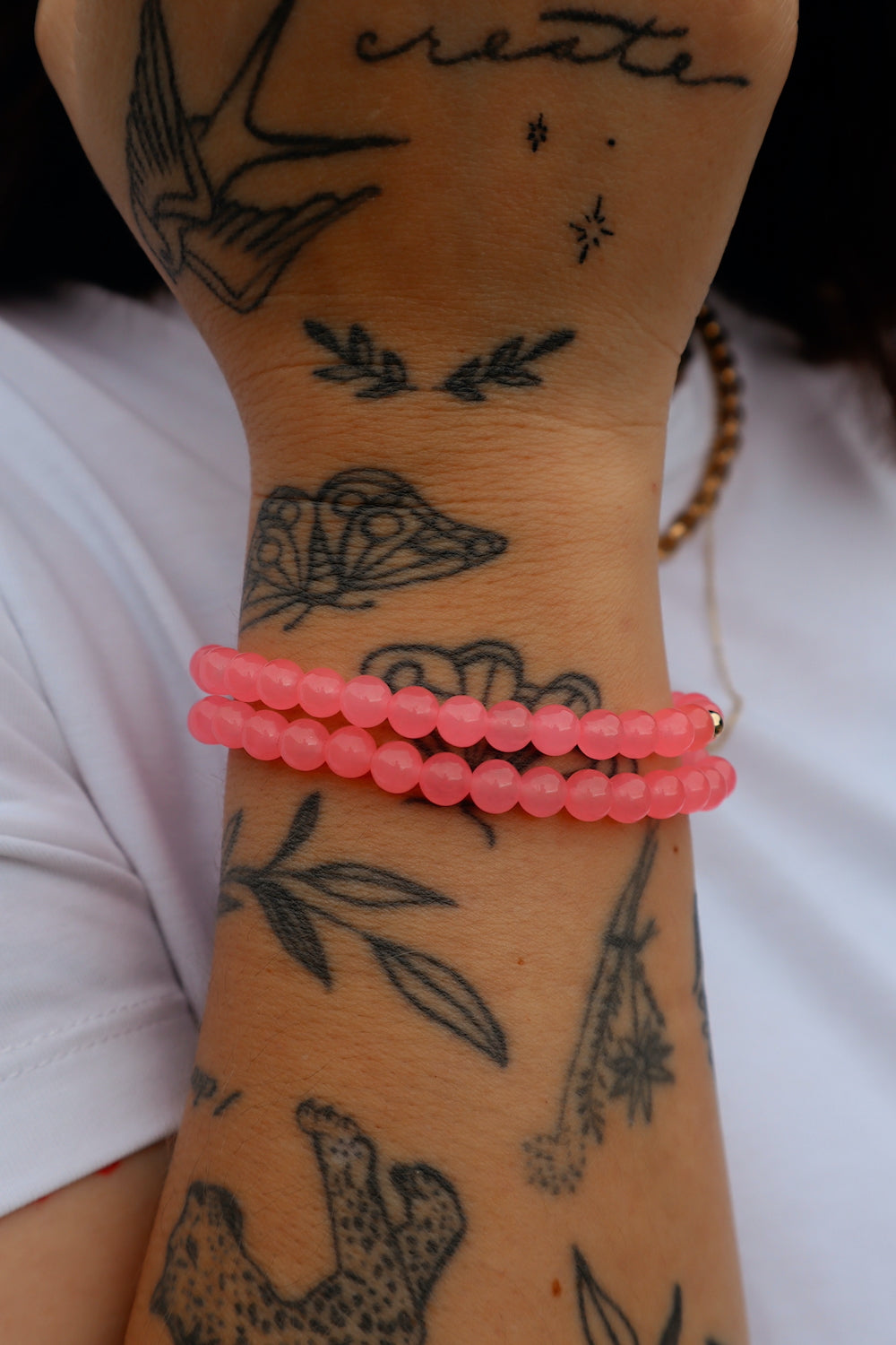 Neon Pink Stacker