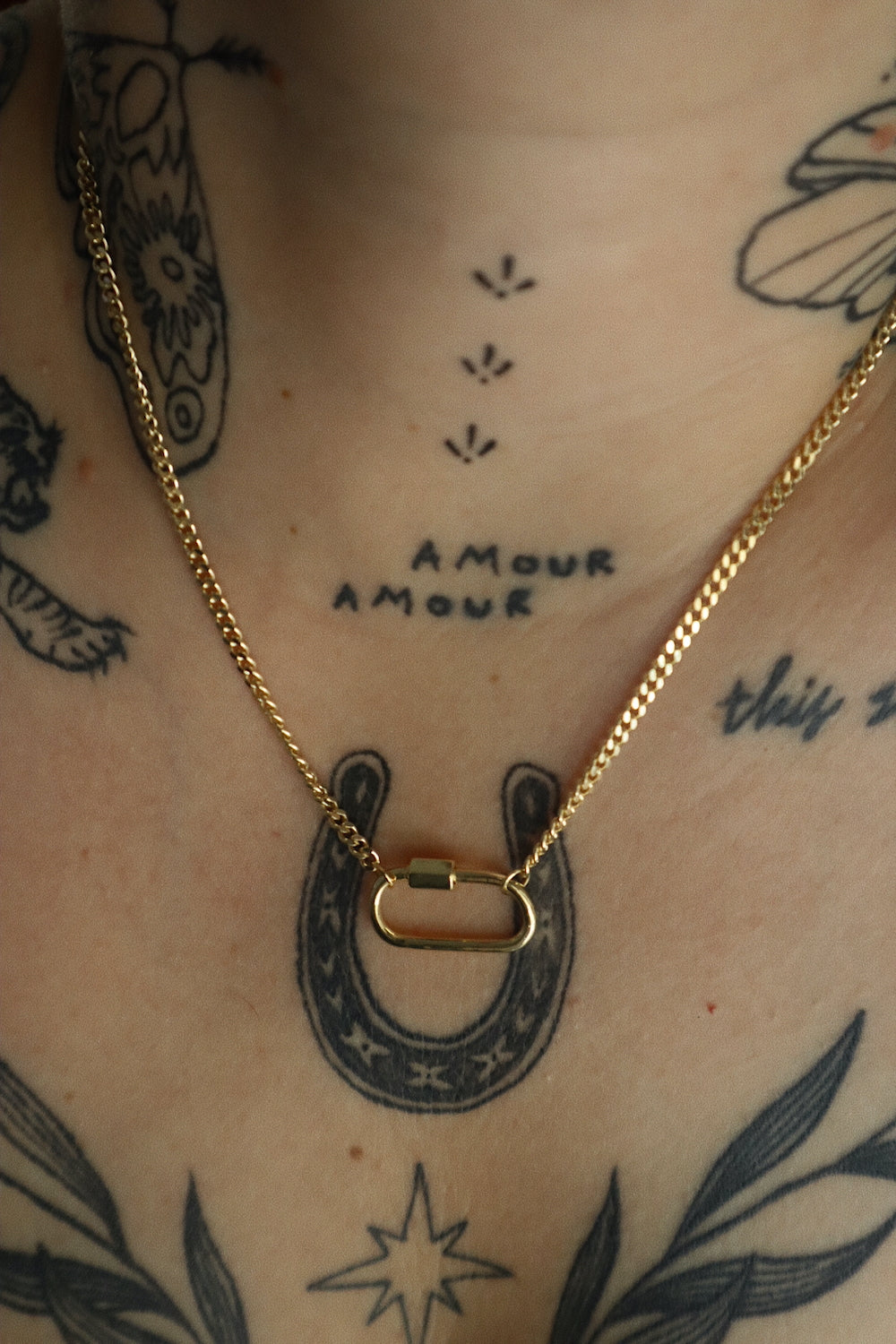 Sutton Caribiner Necklace