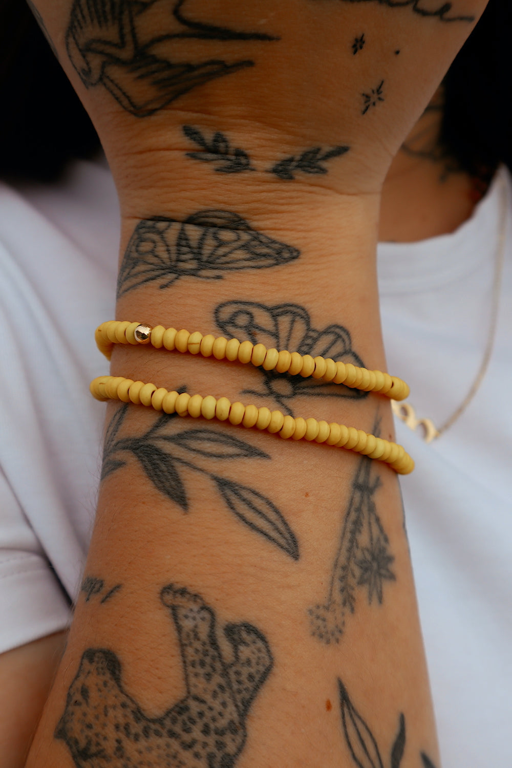 Yellow Bitty Stacker