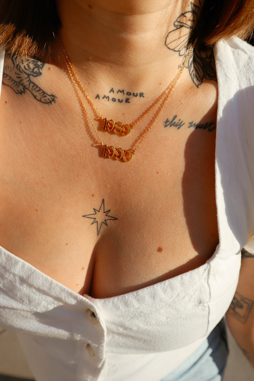 Custom Birth Year Necklace