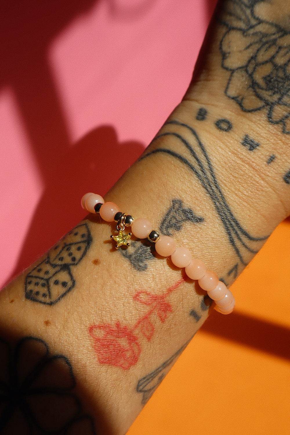 Peach Yellow Star Stacker