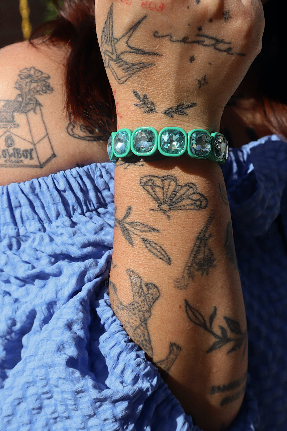 The Amber- Teal