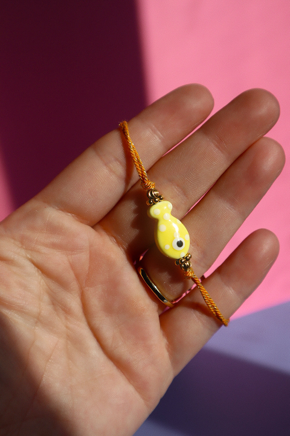 Yellow Fish Bracelet