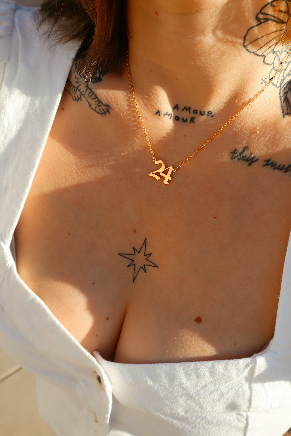 Custom Lucky Number Necklace
