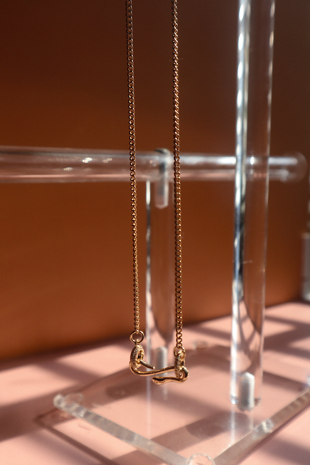 Double Hook Connector Necklace