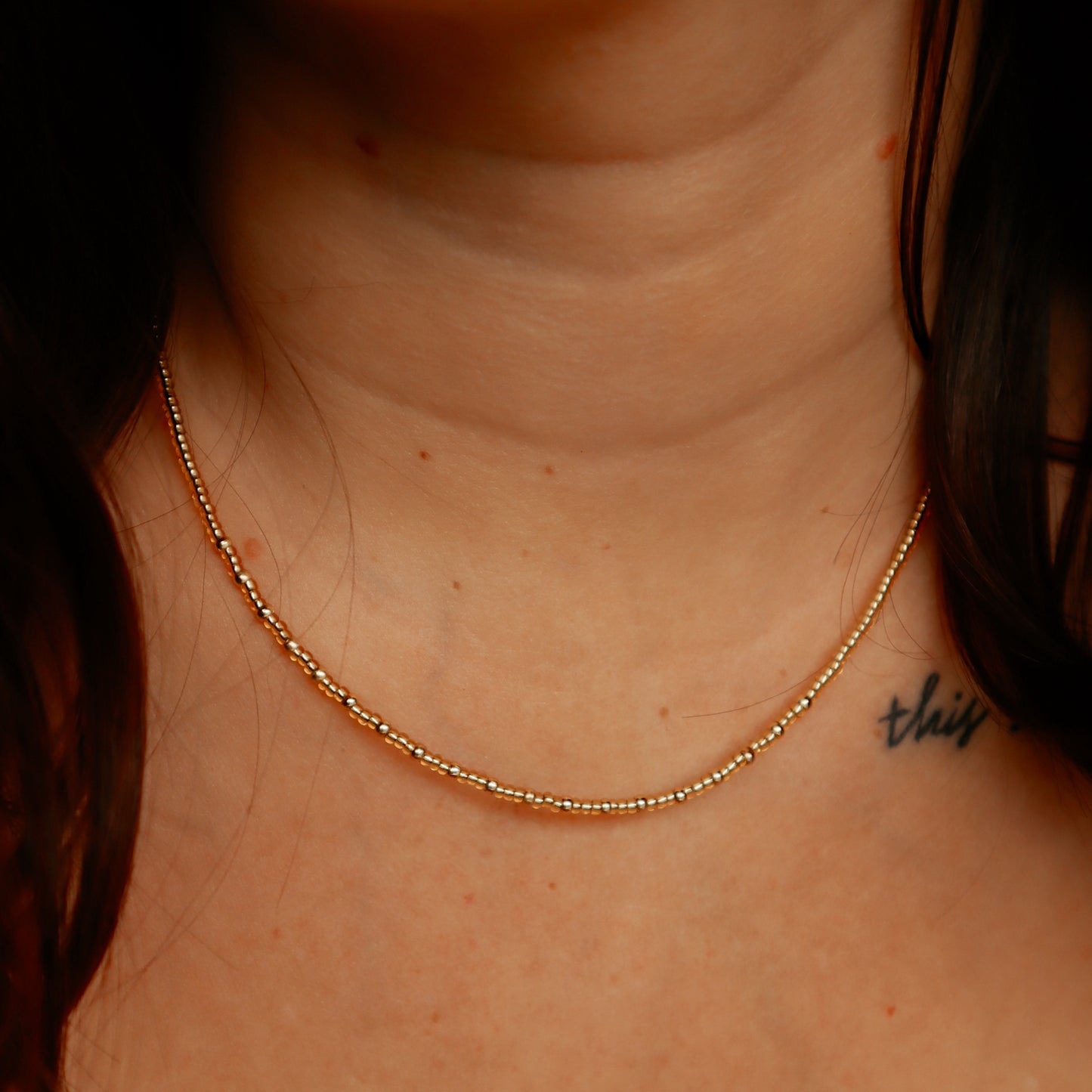 The Dayton Choker- Gold