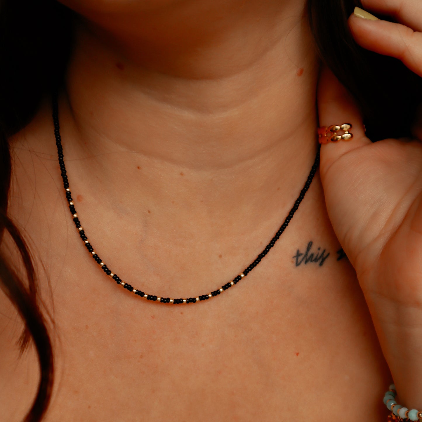 The Dayton Choker- Onyx