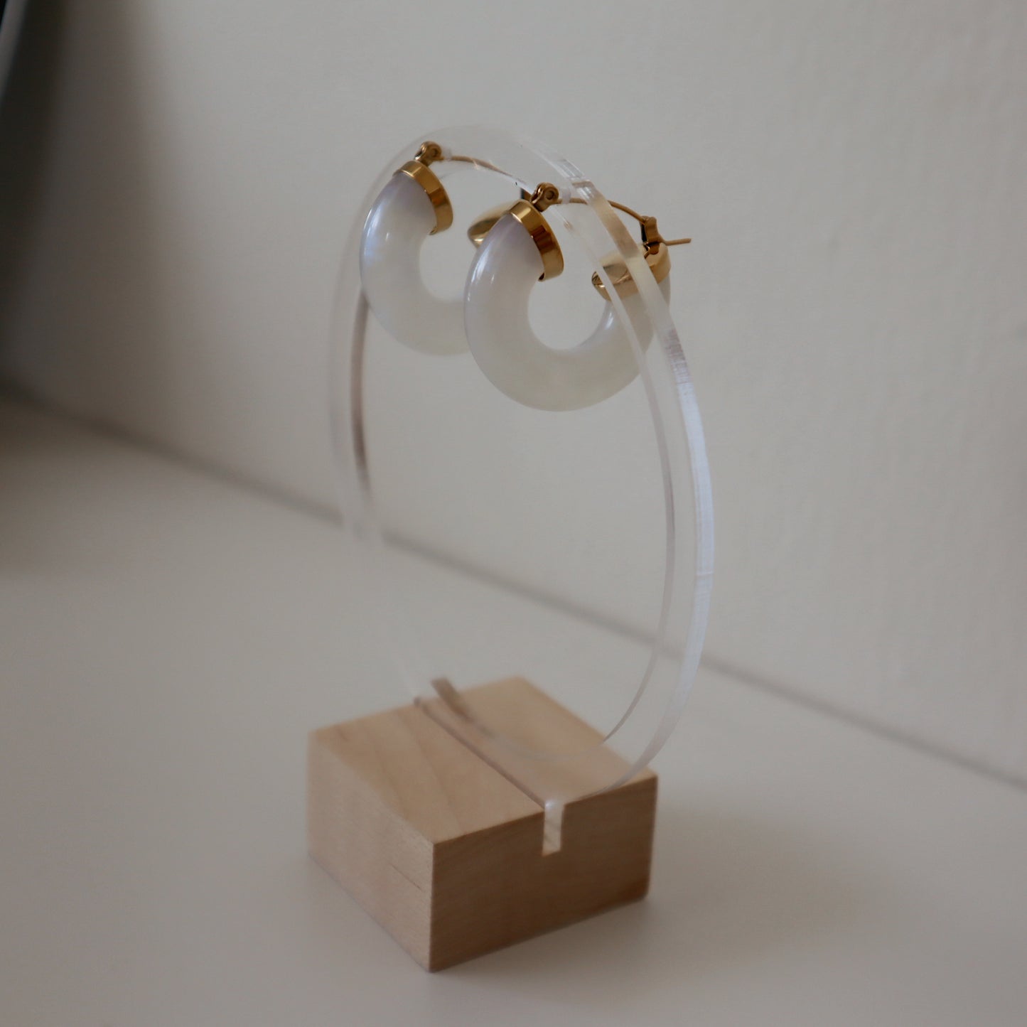 The Hallie Hoop- Opal