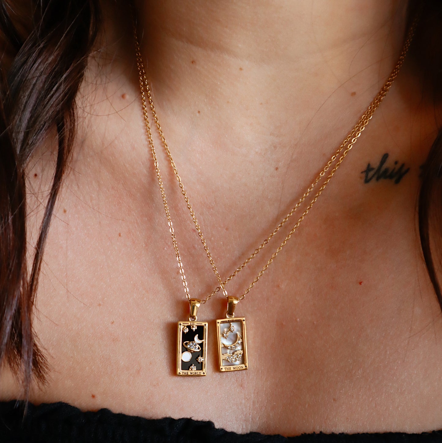 The High Priestess Tarot Necklace