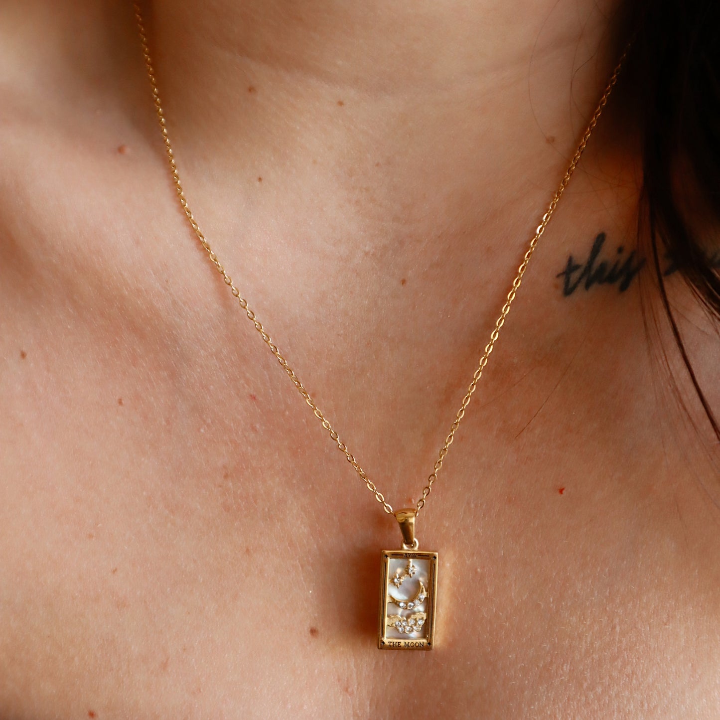 The High Priestess Tarot Necklace