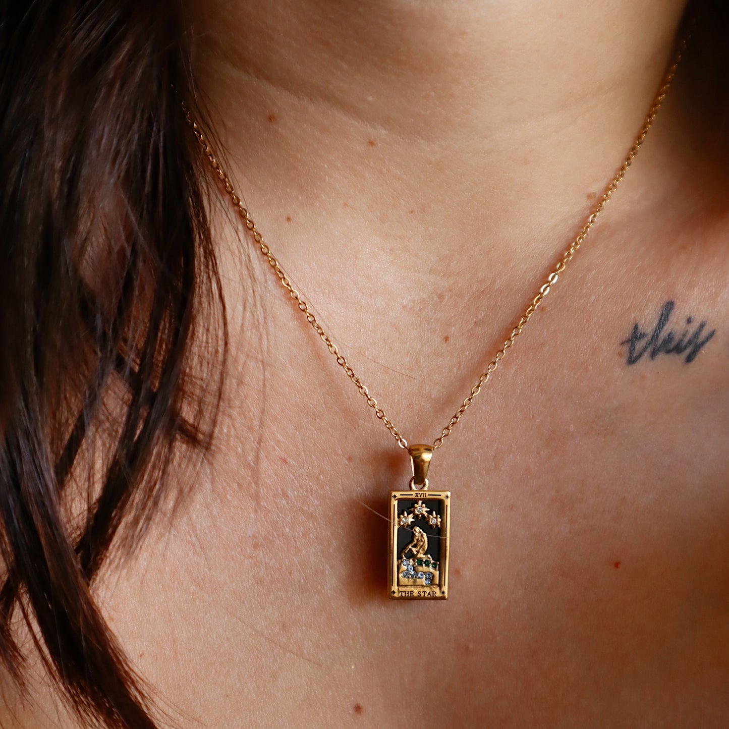 The High Priestess Tarot Necklace