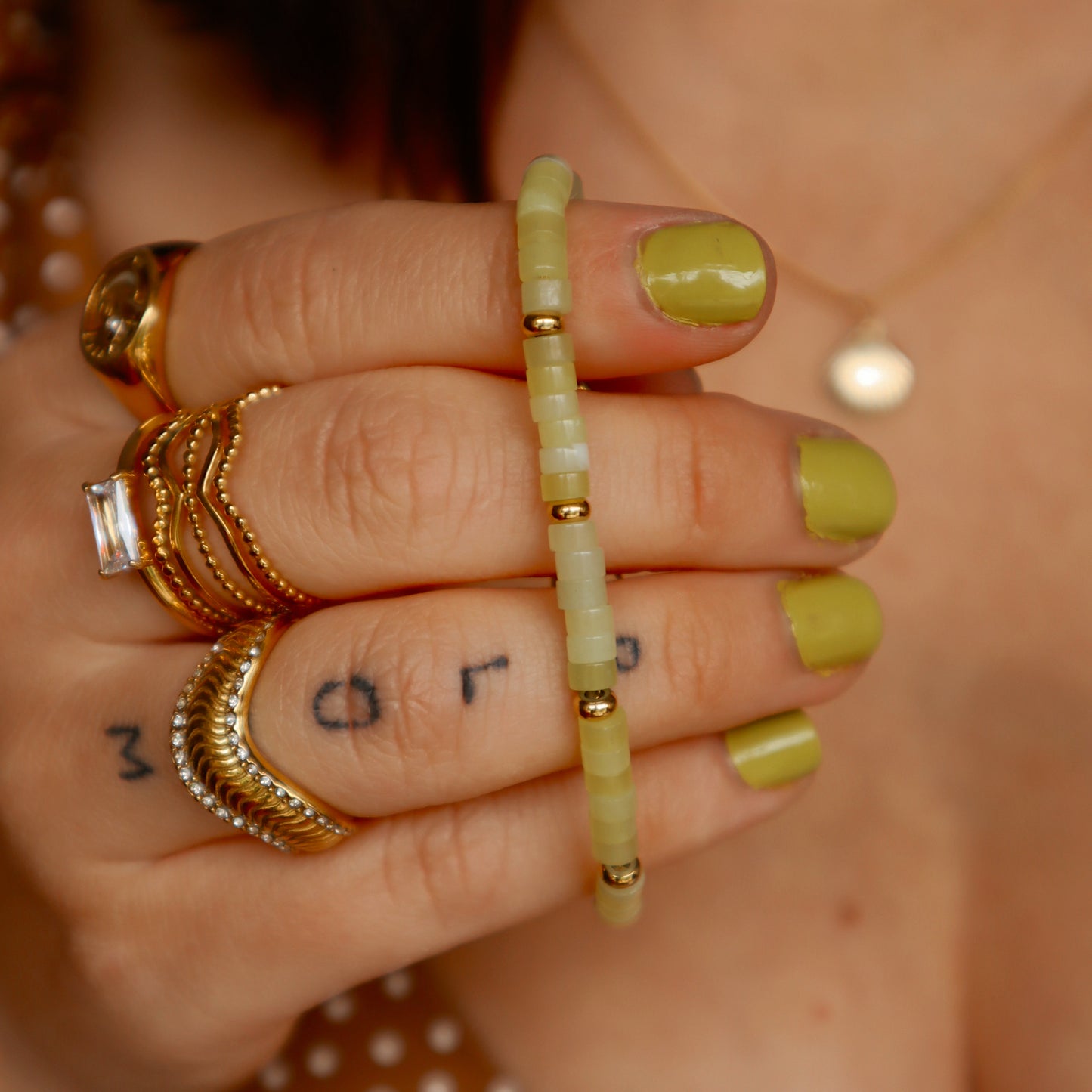 The Isles Bracelet- Lime