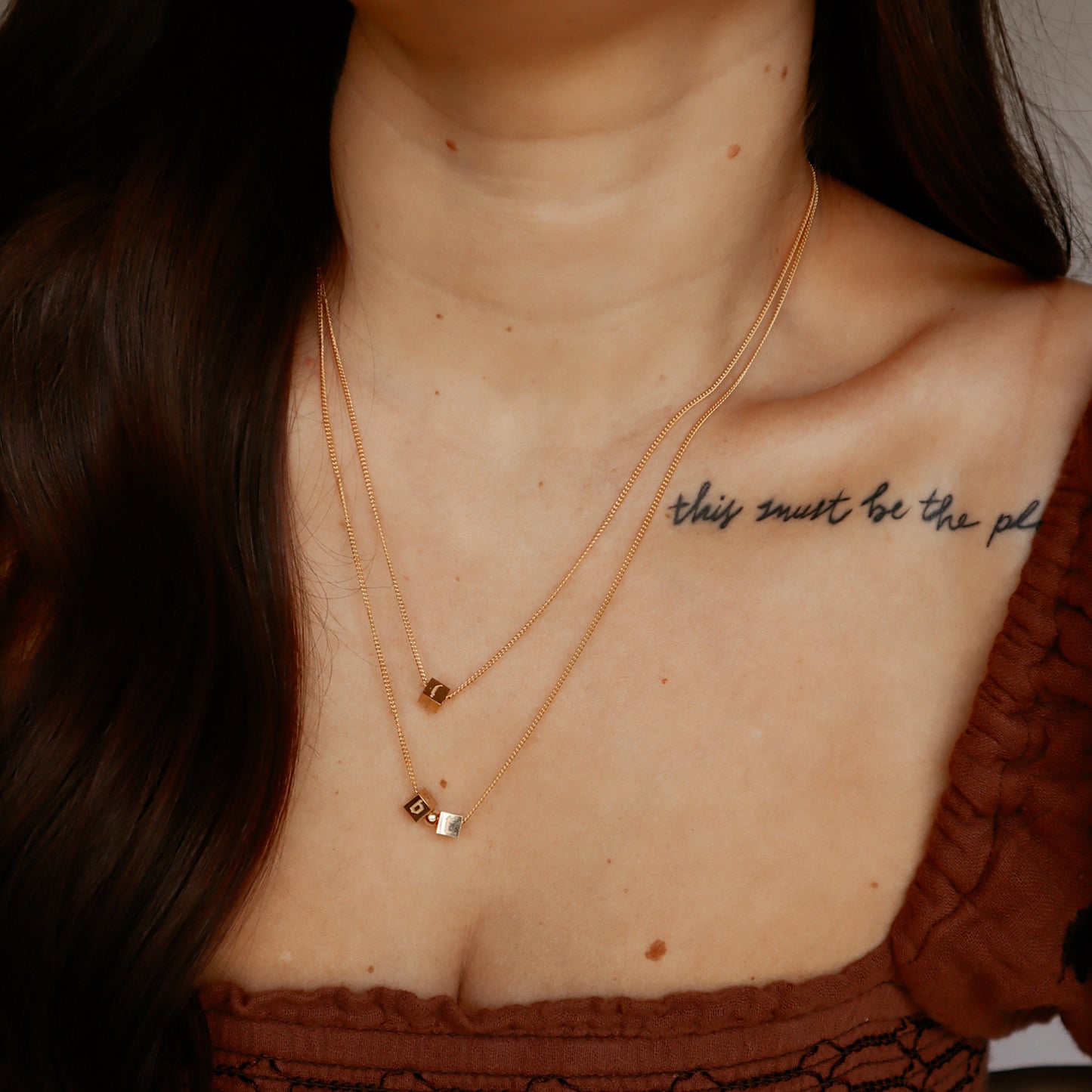 The Juni Initial Necklace