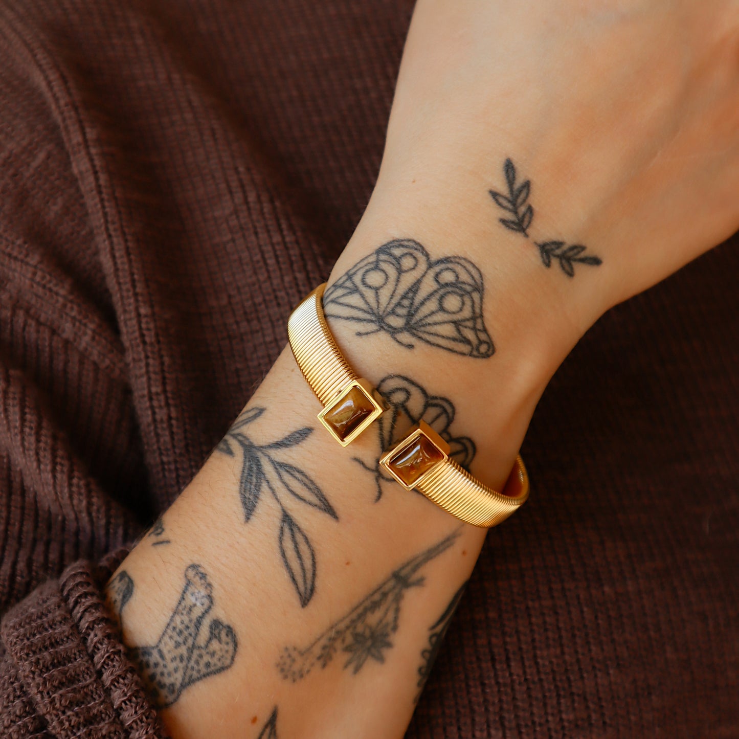 The Merle Bangle- Cocoa