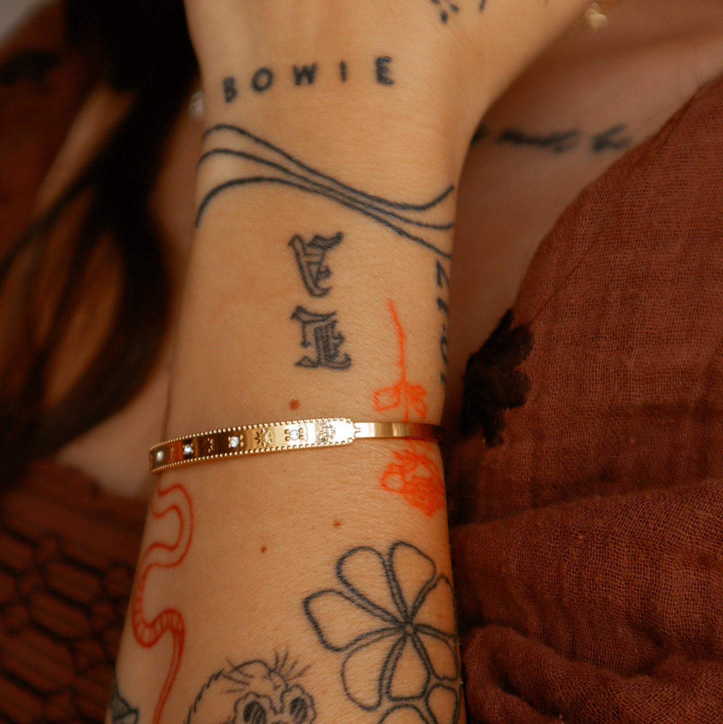 The Violet Adjustable Bangle