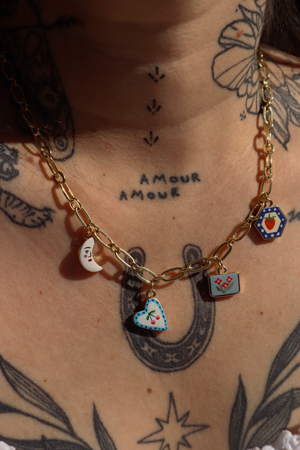 Winona Whimsical Charm Necklace