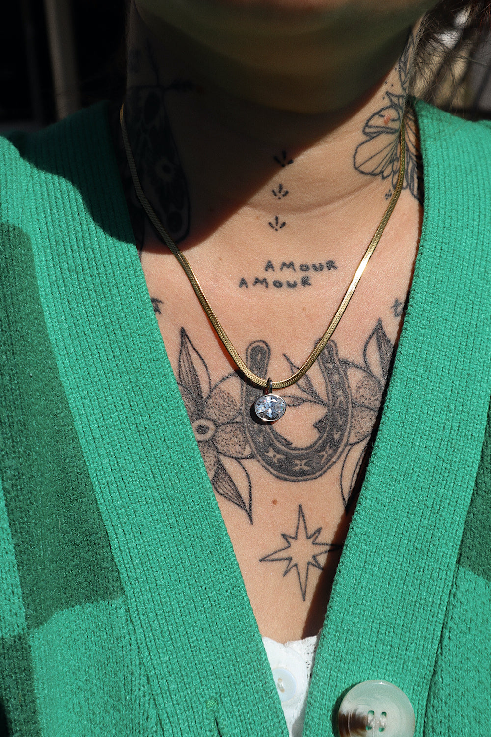 Wren Mixed Metal Necklace