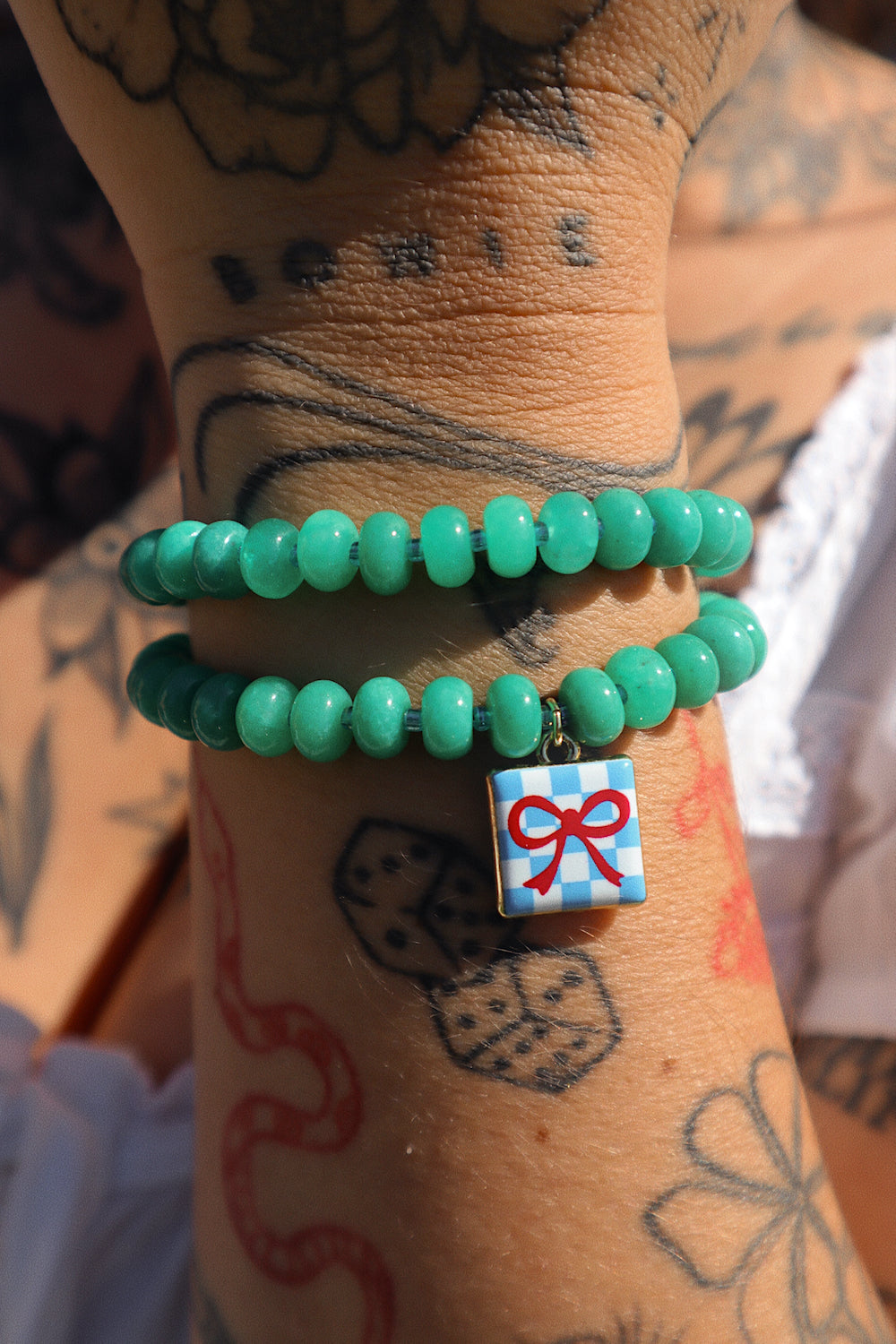 Zola Teal Stacker