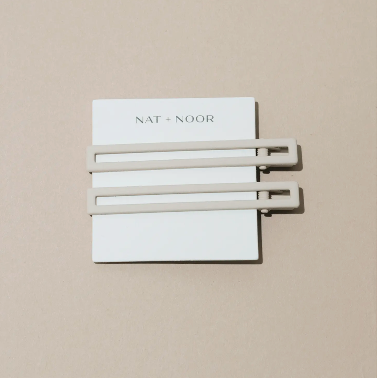 Leia Hair Clips In Bone
