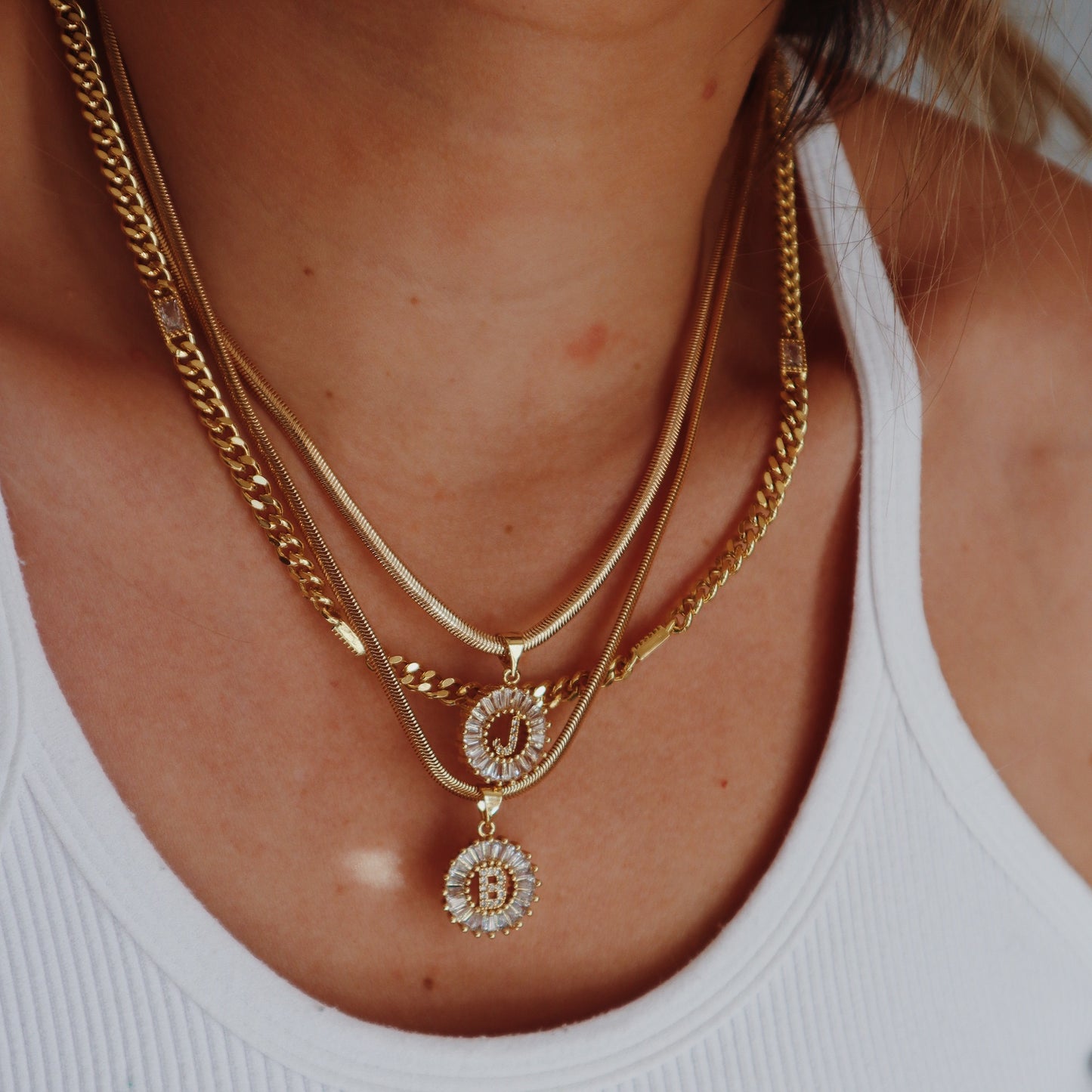 The Sublime Initial Necklace