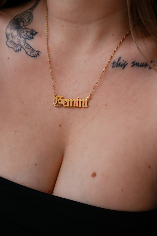 Astrid Zodiac Necklace