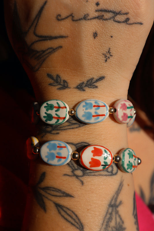 Bette Vintage Beaded Stacker