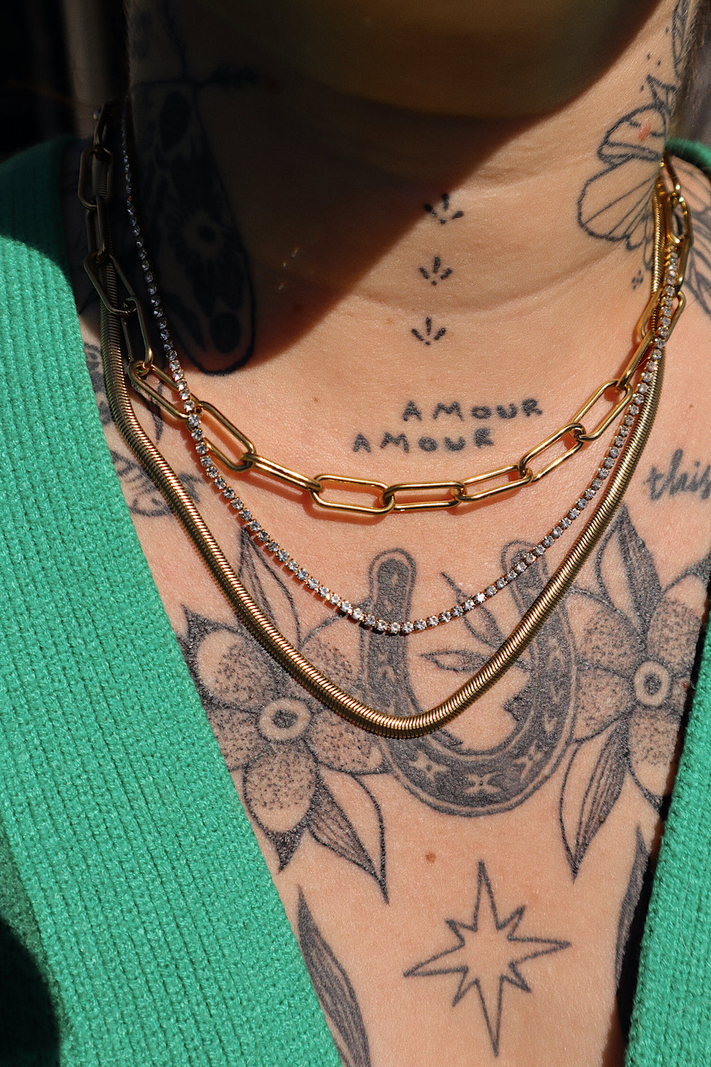 Brodie Triple Layer Necklace