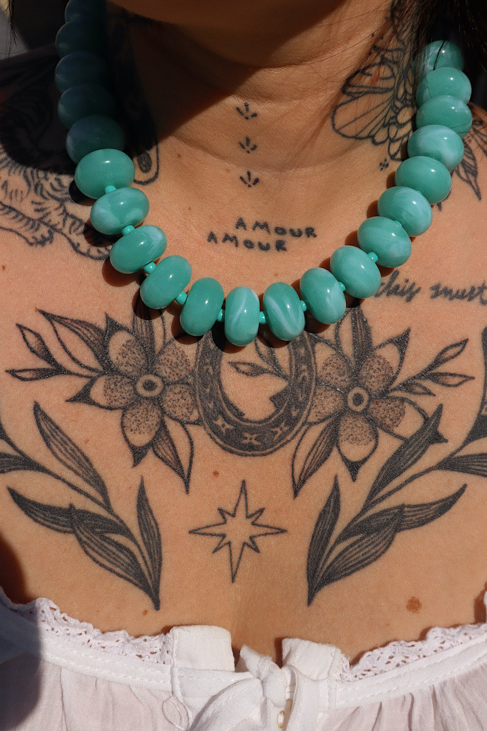 Capri Necklace- Aqua
