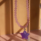 Clueless Necklace- Blush/Lilac