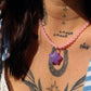 Clueless Necklace- Blush/Lilac
