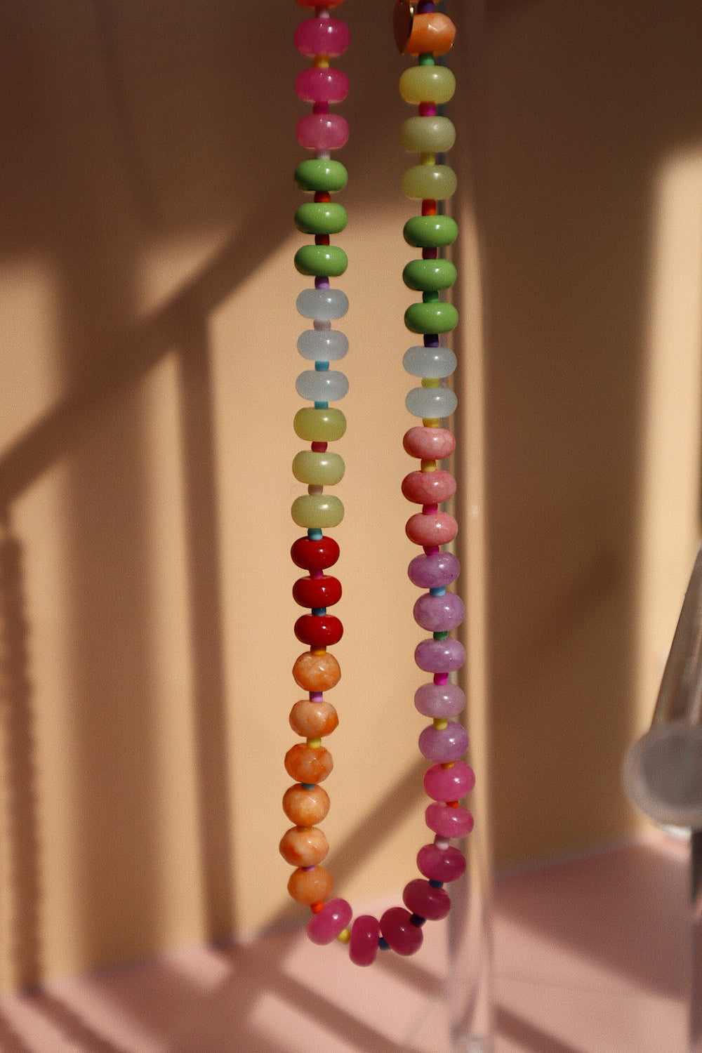 Cruz Necklace- Cotton Candy