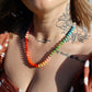 Cruz Necklace- Ruby