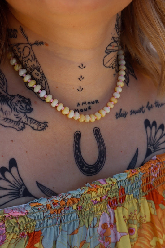 Cruz Necklace- Sunny