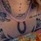 Cruz Necklace- Violet