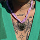 Darby Lilac Bandana Necklace